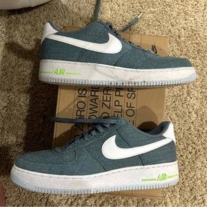 Air Force 1 Low 07 Recycled Canvas Pack - Ozone Blue